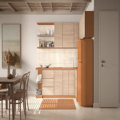 Wooden European Kitchen False Ceiling