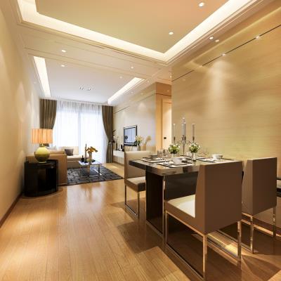 Tray-Type False PVC Ceiling Design For Living Room