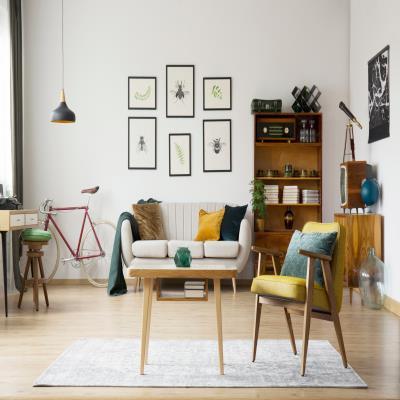 Functional Corner Cabinet Living Room