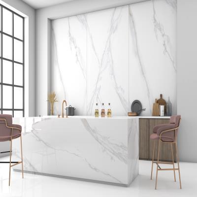 Marble Look Large Kitchen Tile
