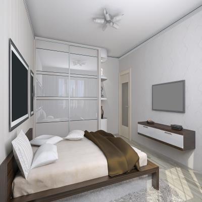 Master Bedroom Design with Built In Wardrobe