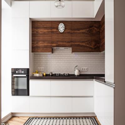 Wooden Modern Italian Kitchen