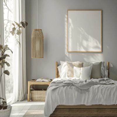 Light Grey Modern Wall Paint Design