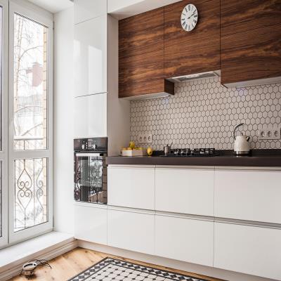 Brown Mosaic Kitchen Tiles