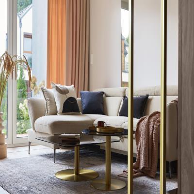 Tiny Living Room with Nouvelle Elements