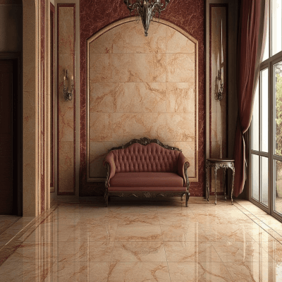 Ceramic Living Room Tile Design For Walls