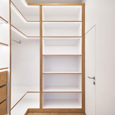 Contemporary Wardrobe Design With Strip Lighting