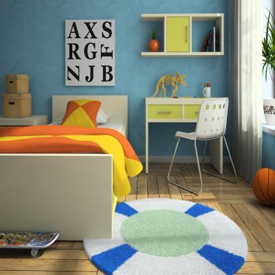 Playful Modern Kids Room Design