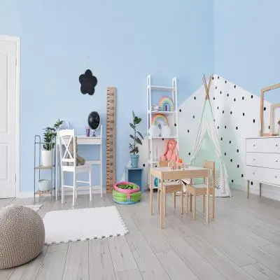 Pleasant Modern Kids Room Design with a Cabana