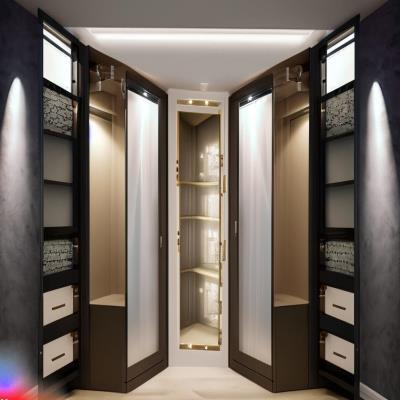 Luxury Sliding Wardrobes With Lights