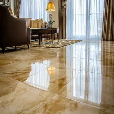 Modern Marble Tiles Design With A Glossy Finish