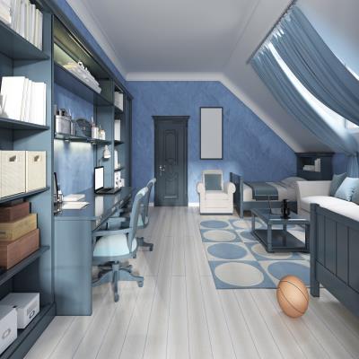 Two Desks Kids Room Design Ideas