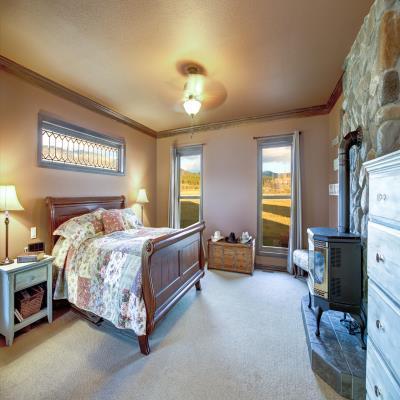 Master Bedroom Design with a Sleigh Bed