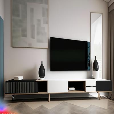 Modern Minimalist TV Media Unit Design