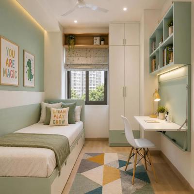 Modern Style Compact Kids Bedroom