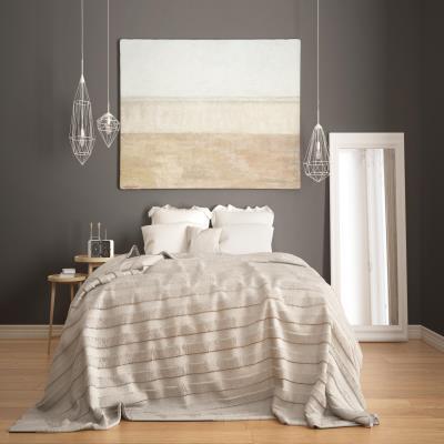 Romantic Contemporary Master Bedroom Design with Pendant Lights