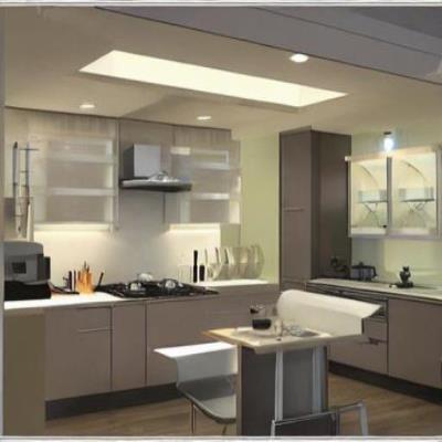 Urban Small Kitchen False Ceiling Design