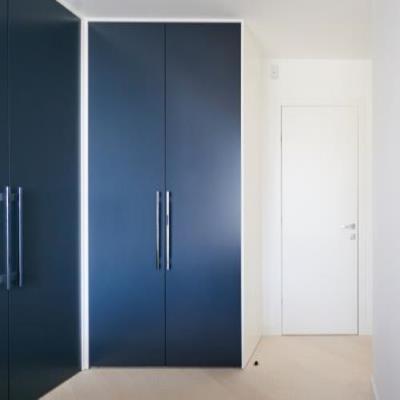 Modern Blue Wardrobe Design
