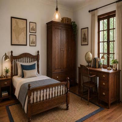 Colonial Style Kids Bedroom With Matching Furniture Sets