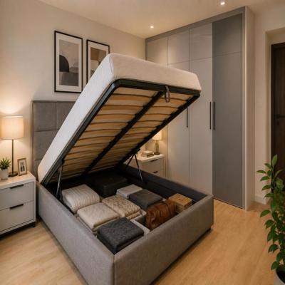 Contemporary Bedroom Design With A Double Bed With Hydraulic Storage