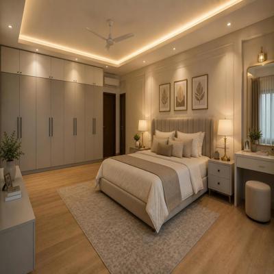 Contemporary Master Bedroom Design With Spacious Layout