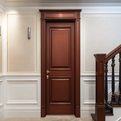 Timeless Classic Swing Single Door Design in Matte Finish